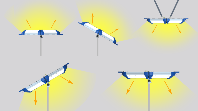 Licht genau dort, wo es benötigt wird!
