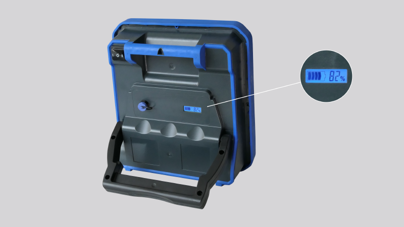 Integrated rechargeable battery