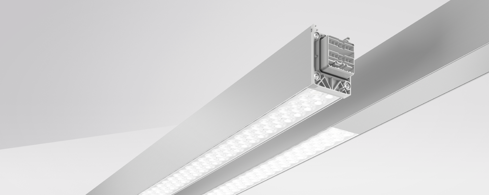 Continuous linear store led lighting