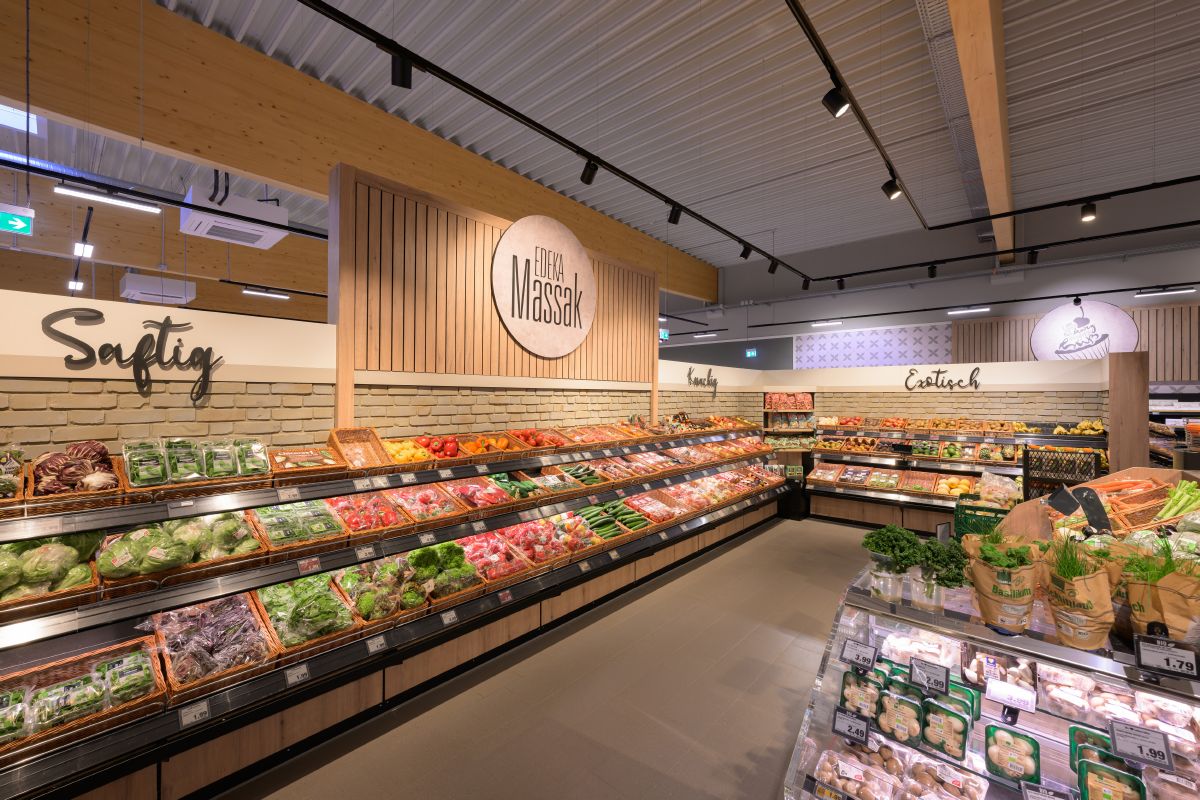High-end supermarket EDEKA Massak