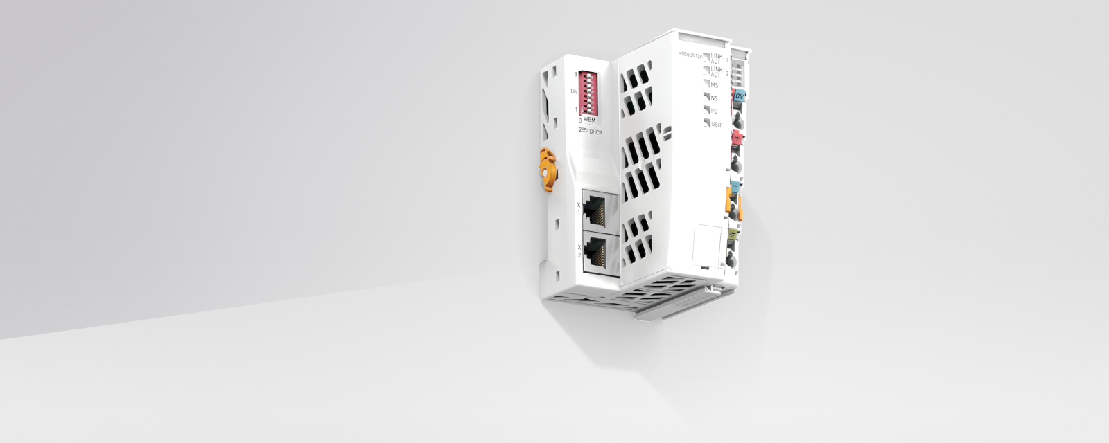 Modbus-bus connection module